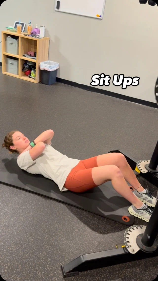 📣Trainer Tip Tuesday: Mastering Sit Ups💪🏼🏋🏻‍♀️ This exercise targets the abdominal muscles. 🚨Positioning: 1) lay a mat on the floor. 2) lay on your back and feet flat with your knees bent. 3) you can have your feet tucked under a sturdy object if needed. 4) place your hands behind your head or cross your arms over your chest. 🚨Execution: 1) slowly curl your torso upwards until you reach a sitting position. 2) lower your upper body back down to the starting position in a controlled motion. #zonefitness #strengthtraining #situps #abdominalworkout #abworkout