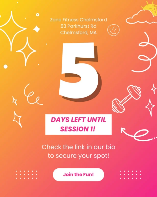 📣❗️5 days left to join our Youth Athlete Summer Strength Camp for session 1❗️📣

There is a link in our bio on our profile to join the fun this summer!!! ☀️💪 See you there! 🏋️‍♀️

#zonefitnesschelmsford #getmotivated #gymtips #summercamp #chelmsfordma