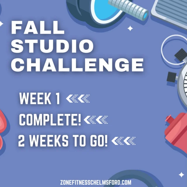 YAY! Week 1 of our fitness studio challenge is complete! 2 weeks to go! 💪🤩

We have out SO MANY punches this week and are SO HAPPY about it! Keep up the great work! 👏🏻👏🏻👏🏻

#zonefitneaschelmsford #fitnesschallenge #personaltraining #motivation