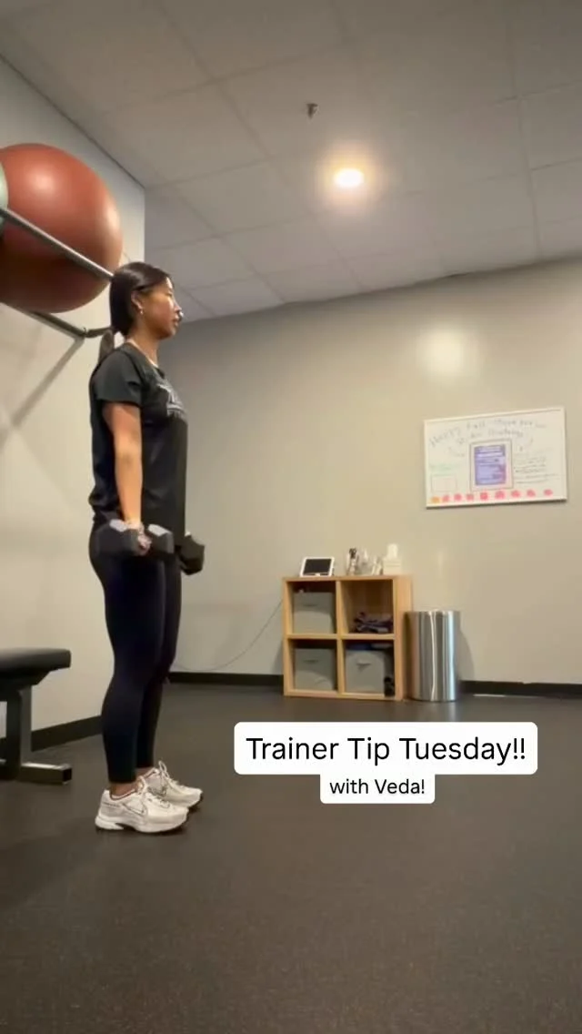 Trainer Tip Tuesday: Master the Curl & Press! 💪⚡

The Dumbbell Curl to Overhead Press is an absolute classic compound movement that targets your biceps, shoulders, and triceps all in one go. But are you getting the most out of every rep?

3 keys for perfect form:

Keep your core tight: Don’t lean back or arch your lower back as you press overhead. Brace your abs like you’re about to take a punch!

Avoid momentum: Keep your elbows pinned near your torso during the curl—no swinging the weights up!

Control the eccentric: Lower the dumbbells back down under control. The return movement is where half the muscle building happens. 

#strengthtraining #zonefitnesschelmsford #trainertiptuesday #chelmsfordma #personaltraining